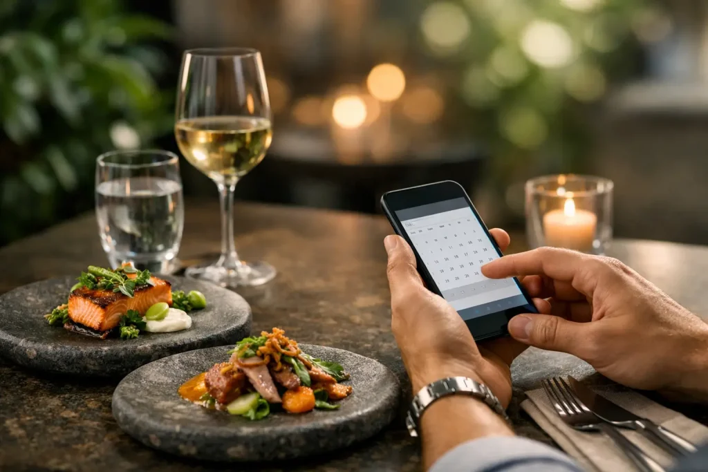 How to Book Dinner Reservations Without the Rush
